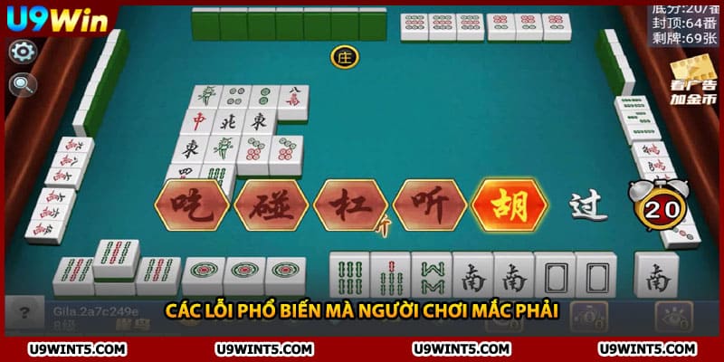 Các lỗi phổ biến mà người chơi mắc phải