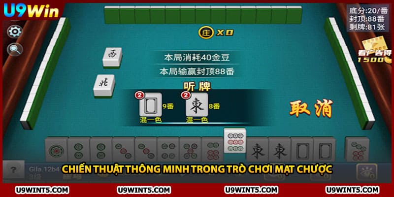 Chiến thuật thông minh trong trò chơi mạt chược