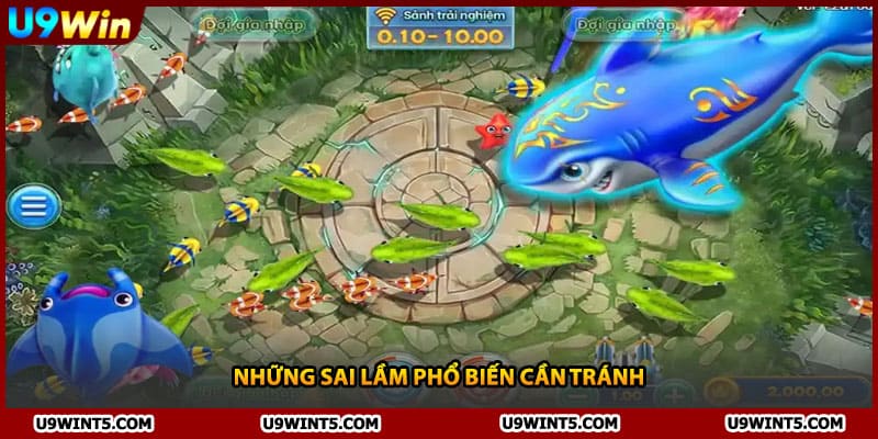 Những sai lầm phổ biến cần tránh