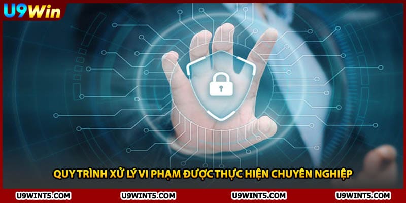 Quy trình xử lý vi phạm được thực hiện chuyên nghiệp